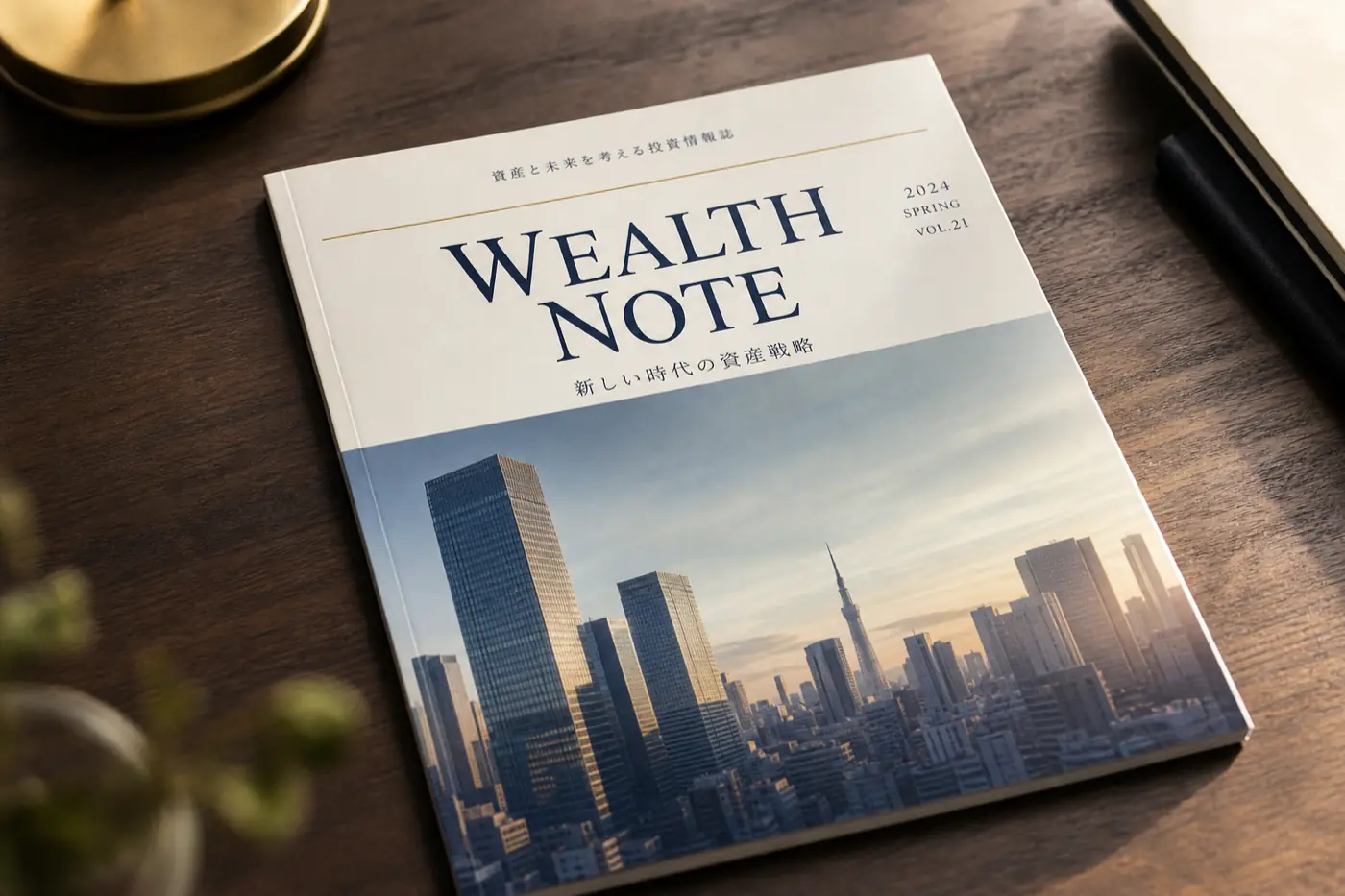 投資専門誌のダミー表紙